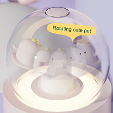 Load image into Gallery viewer, Wireless Rechargeable Air Humidifier and Aroma Diffuser with Rotating Music Light