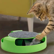 Load image into Gallery viewer, Interactive Cat Toy with Rotating Toy Mice for Cats