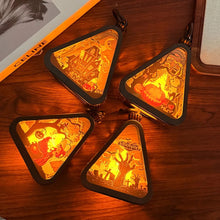 Load image into Gallery viewer, Halloween Decor Triangle Table Lamp