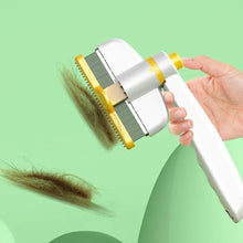 Load image into Gallery viewer, Self Cleaning Dog Brush and Cat Brush with Rotating Comb