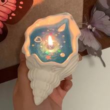 Load image into Gallery viewer, Sea Shell Aromatherapy Scented Candle