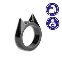 Load image into Gallery viewer, Cat Ear Protective Ring
