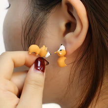 Load image into Gallery viewer, Cute Animal Cartoon Clay Stud Earrings – 1 Pair