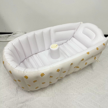 Load image into Gallery viewer, Inflatable Baby Bathtub and Toddler Chair with Air Pump and Back Support