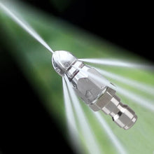 Load image into Gallery viewer, Sewer Jetter Nozzle with Five High Pressure Jets and Self Propelling Action