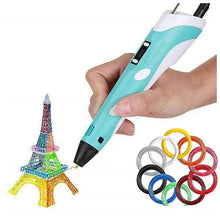 Load image into Gallery viewer, 3D Printing Pen DIY with 656 Feet PLA Filament, Creative Gift for Kids