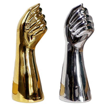 Load image into Gallery viewer, Nordic Style Golden Hand Ceramic Vase - Modern Decorative Centerpiece for Home & Office