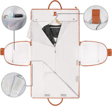 Load image into Gallery viewer, Large-Capacity Foldable Womens Garment Travel Bag with Hanging Suit Compartment