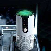 Load image into Gallery viewer, Portable Cleaner Purifier – USB Rechargeable Air Freshener with Activated Carbon & Aromatherapy