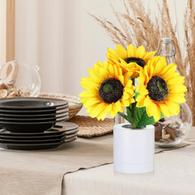 Load image into Gallery viewer, Sunflower Lamp Artificial Sunflower in Pot with LED Lights for Valentine's Day, Mother's Day and Birthday Gifts