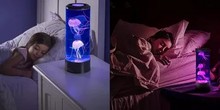 Load image into Gallery viewer, Jellyfish LED Lamp & Aquarium