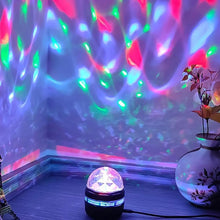 Load image into Gallery viewer, 2-in-1 Night Light Starry Projector with Northern Lights & Ocean Waves