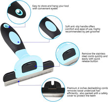 Load image into Gallery viewer, Premium Dog Hair Remover Comb – Safe Grooming Tool for All Coat Types and Sensitive Skin