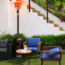 Load image into Gallery viewer, Tall Gas Propane Outdoor Deck Patio Lamp Heater 4800 BTU