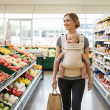 Load image into Gallery viewer, Ergonomic Baby Carrier for Lasting Comfort, Adjustable Support for Babies 7 to 35 lbs