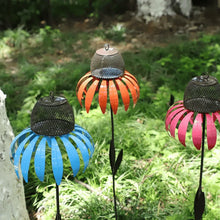Load image into Gallery viewer, Metal Bird House Garden Feeder