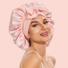Load image into Gallery viewer, All-Night Silk Bonnet - Stays On All Night Guaranteed