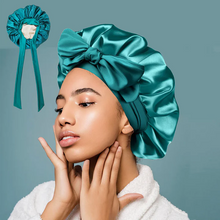 Load image into Gallery viewer, All-Night Silk Bonnet - Stays On All Night Guaranteed