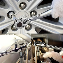Load image into Gallery viewer, Ratchet Wrench Socket Set