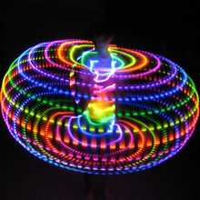 Load image into Gallery viewer, LED Lights Glow in Dark Hula Hoop