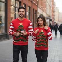 Load image into Gallery viewer, Cute Elk 3D Printed Christmas Sweatshirt for Men and Women