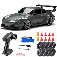 Load image into Gallery viewer, Retro Drift Master – 4WD RC Car with LED Lights