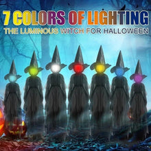 Load image into Gallery viewer, Glowing Hand-Holding Halloween Witch Decor
