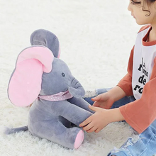 Load image into Gallery viewer, Peek-a-boo Elephant Plush Toy