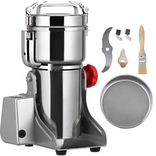 Load image into Gallery viewer, Versatile Commercial-Grade Electric Grain Mill Grinder for Spices, Herbs, and Cereals