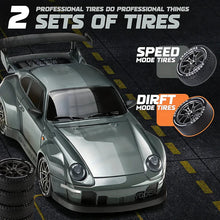 Load image into Gallery viewer, 4WD RC Drift Car with Swappable Tires and LED Lights