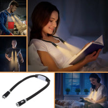 Load image into Gallery viewer, Neck Reading Light with Flexible LED and Multiple Lighting Modes