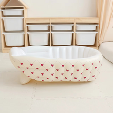 Load image into Gallery viewer, Inflatable Baby Bathtub and Toddler Chair with Air Pump and Back Support