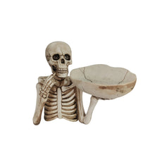 Load image into Gallery viewer, Spooky Skeleton Halloween Candy Bowl