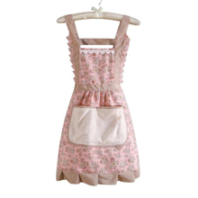 Load image into Gallery viewer, Sweet Flora Kitchen Apron Waterproof Cotton Floral Design
