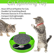 Load image into Gallery viewer, Interactive Cat Toy with Rotating Toy Mice for Cats