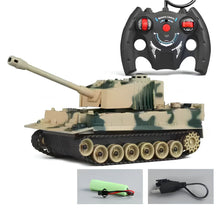 Load image into Gallery viewer, Large RC Tank Battle Car Remote Control War Machine Toy for Kids