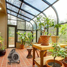 Load image into Gallery viewer, 1500W Greenhouse Heater with Dual Air Circulation and Overheat Protection, IPX4 Splash Resistant