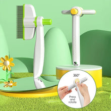 Load image into Gallery viewer, Self Cleaning Dog Brush and Cat Brush with Rotating Comb