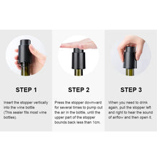 Load image into Gallery viewer, Vacuum Seal Wine Bottle Stopper