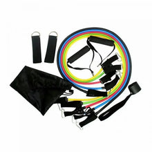 Load image into Gallery viewer, 11 Piece Resistance Bands Set for Home Fitness
