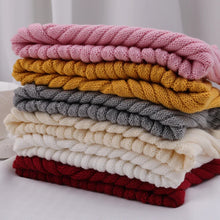 Load image into Gallery viewer, Cozy Ribbed Knitted Scarf Collar Neck Warmer