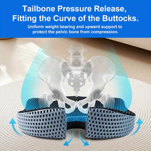Load image into Gallery viewer, Ergonomic Seat Cushion Triangular Memory Foam, Breathable Pressure Relief for Car and Office