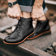 Load image into Gallery viewer, Orthopedic Leather Boots For Men