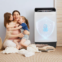 Load image into Gallery viewer, Full Automatic Portable Washing Machine, 15.6 lbs Top Load Washer with Drain Pump and 10 Wash Programs