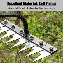 Load image into Gallery viewer, Iron Weeding Rake – Precision Carbon Steel Garden Tool