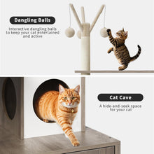 Load image into Gallery viewer, Cat Tree Furniture for Indoor Cats, Modern Design