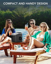 Load image into Gallery viewer, Portable Countertop Ice Maker – Efficient, Self-Cleaning Machine with Ice Scoop and Basket