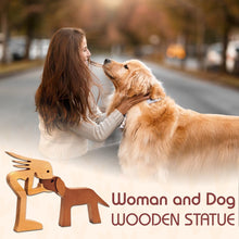 Load image into Gallery viewer, Natural Wood Animal Statue for a Warm Home Atmosphere
