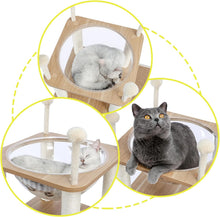 Load image into Gallery viewer, Cat Tree Tower Indoor Furniture, Modern Design