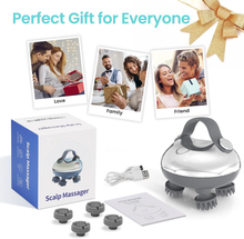 Load image into Gallery viewer, Portable Electric Scalp Massager